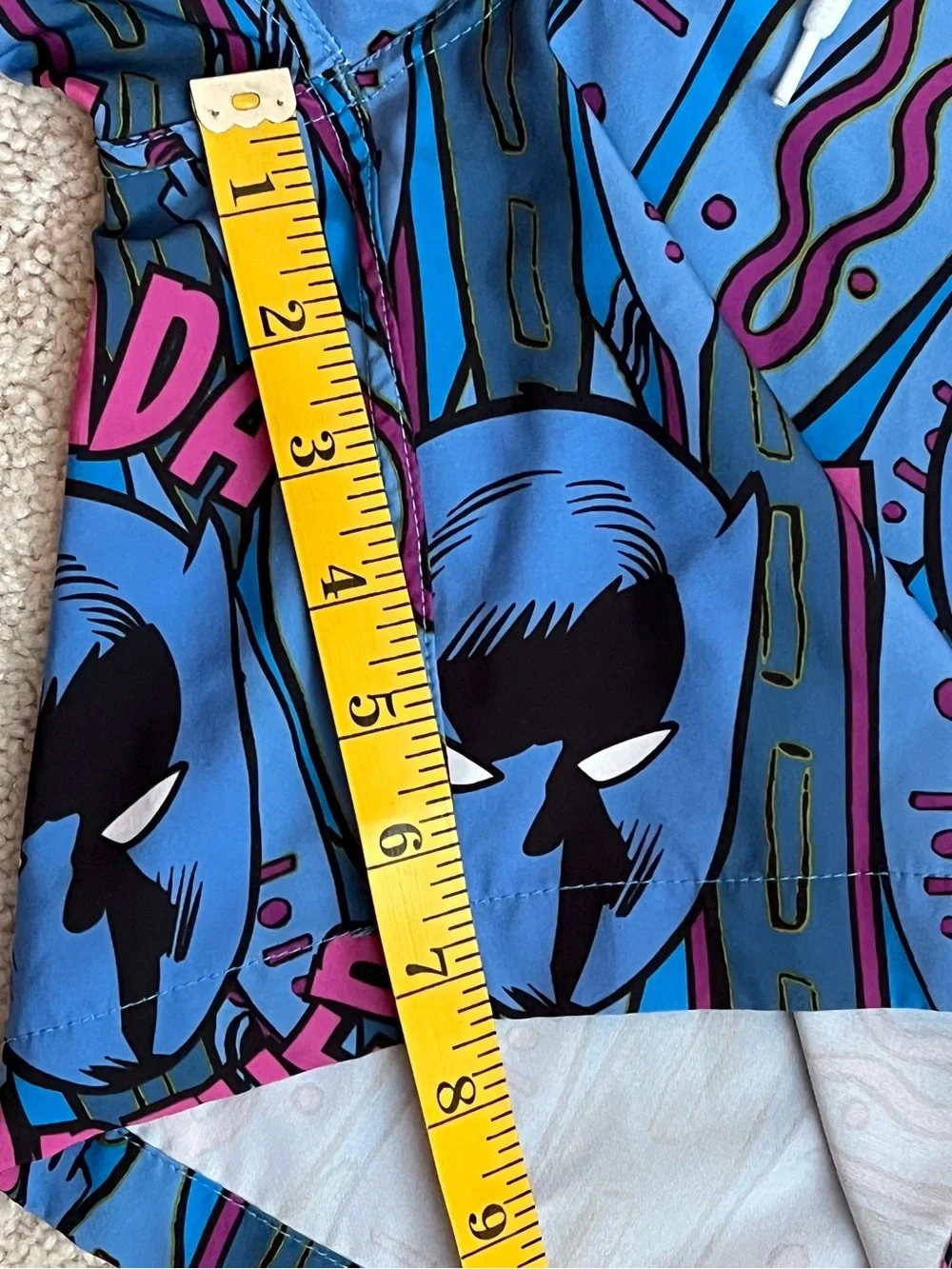 Marvel Black Panther Wakanda Forever Men's Blue Graphic Swim Shorts
